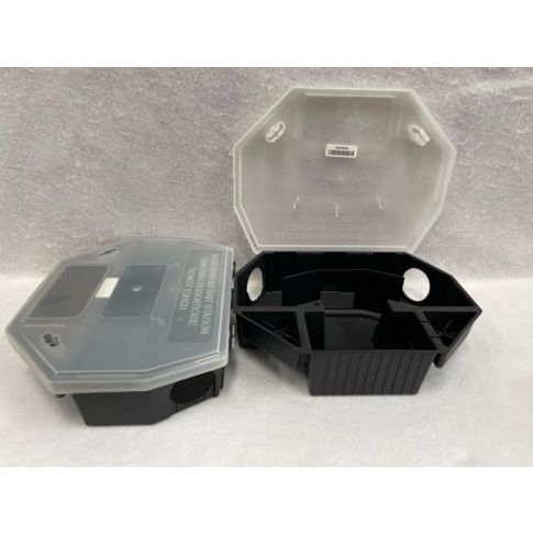 Professional Home Rat Mouse Rodent Bait Block Trap Station Box Case with Key